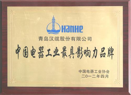 中國電器工業(yè)最具影響力